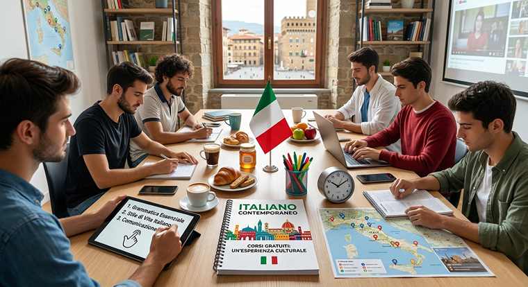 كورسات تعلم اللغة الإيطالية مجانا