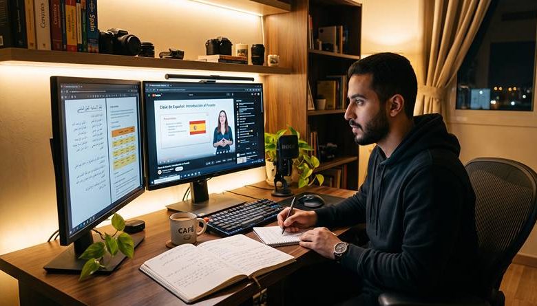 تعلم الاسبانية من اليوتيوب